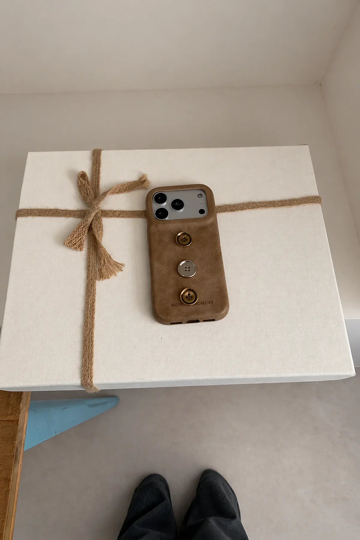 Tailored Studio Leopard Leather-Look Phone Case