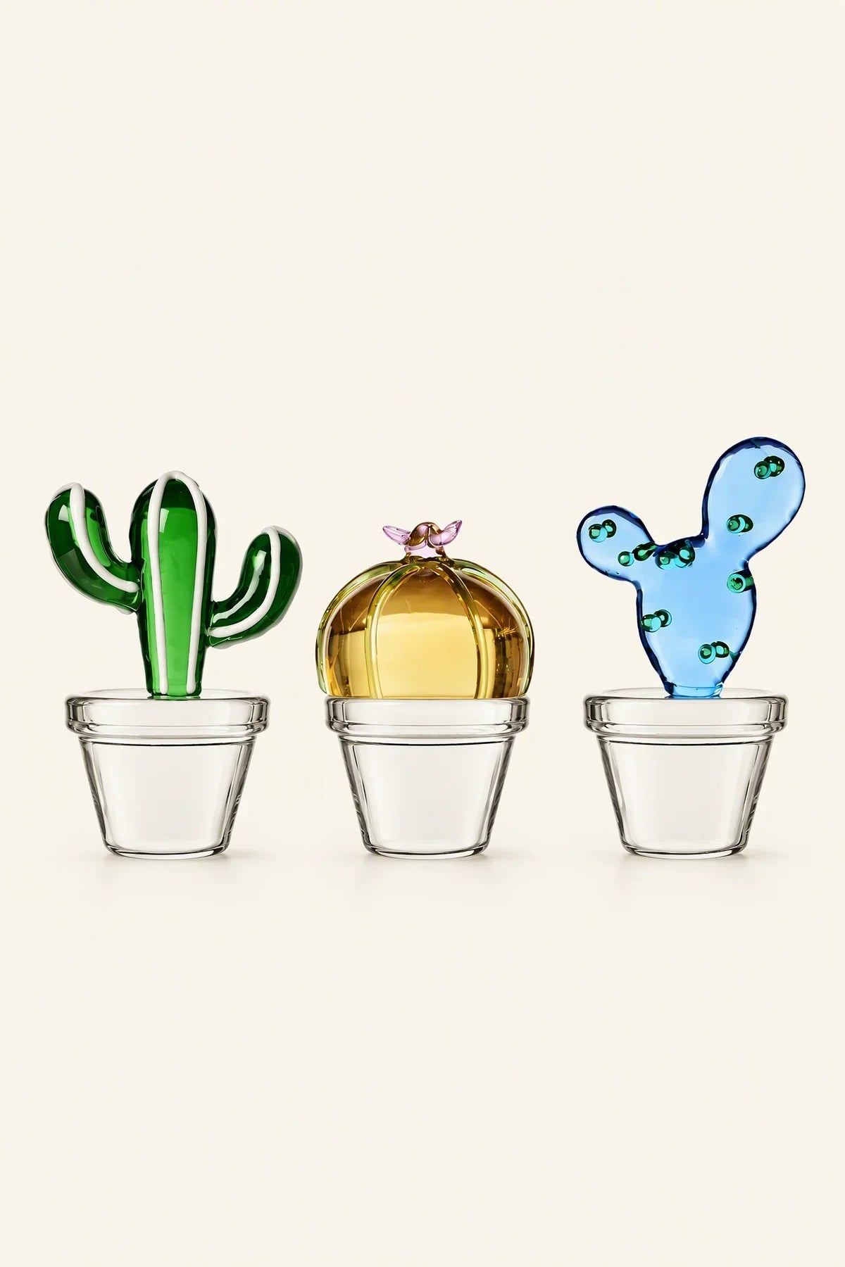 Desert Mirage Multi-Color Glass Decor Set
