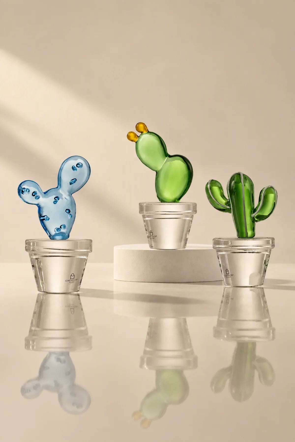 Desert Mirage Multi-Color Glass Decor Set
