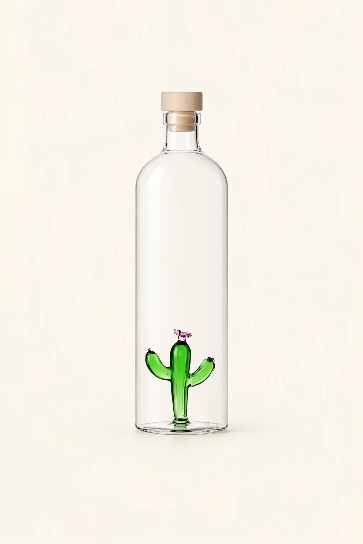 Hidden Oasis Clear Glass Water Carafe