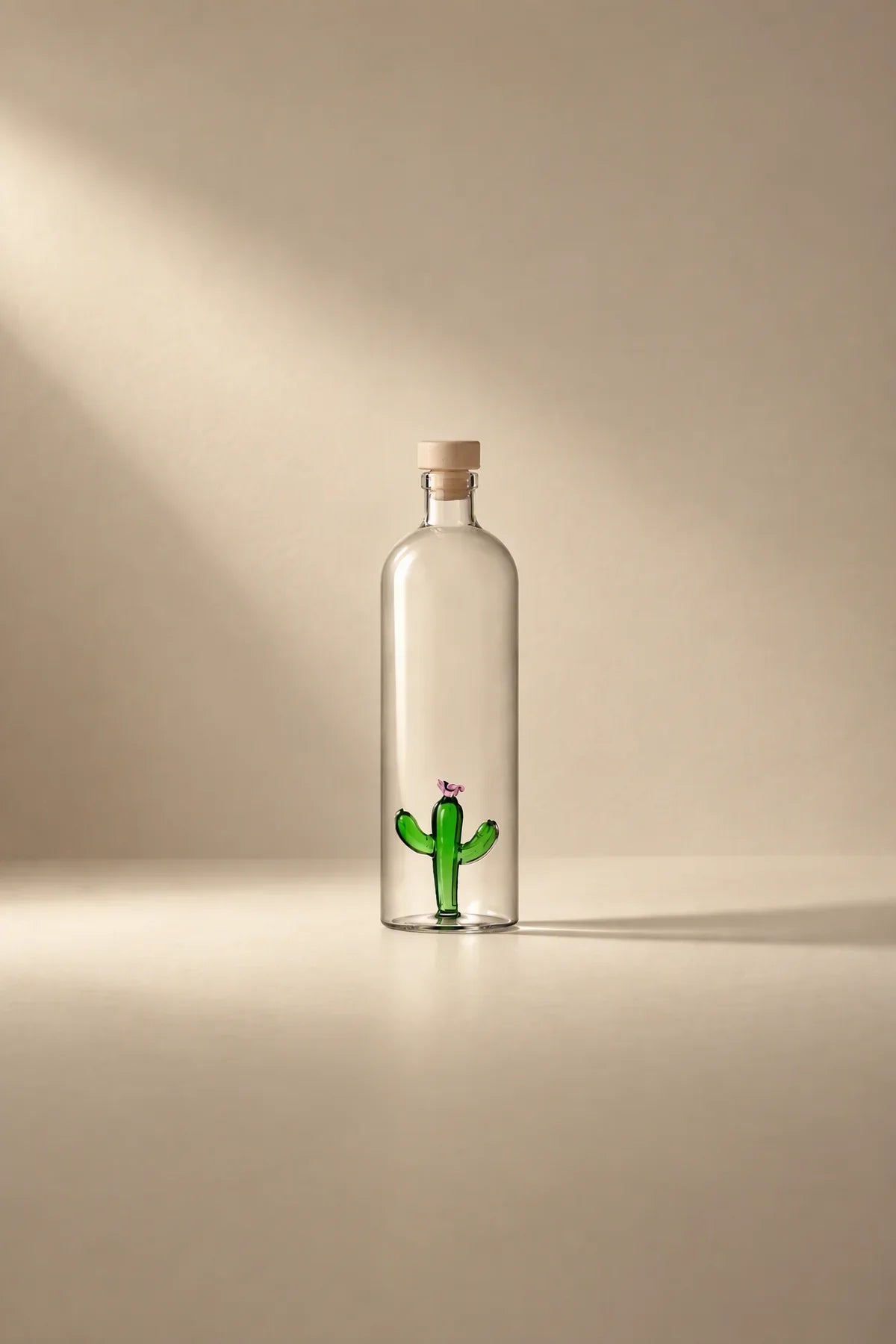 Hidden Oasis Clear Glass Water Carafe