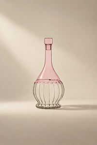 Hidden Oasis Clear Glass Water Carafe