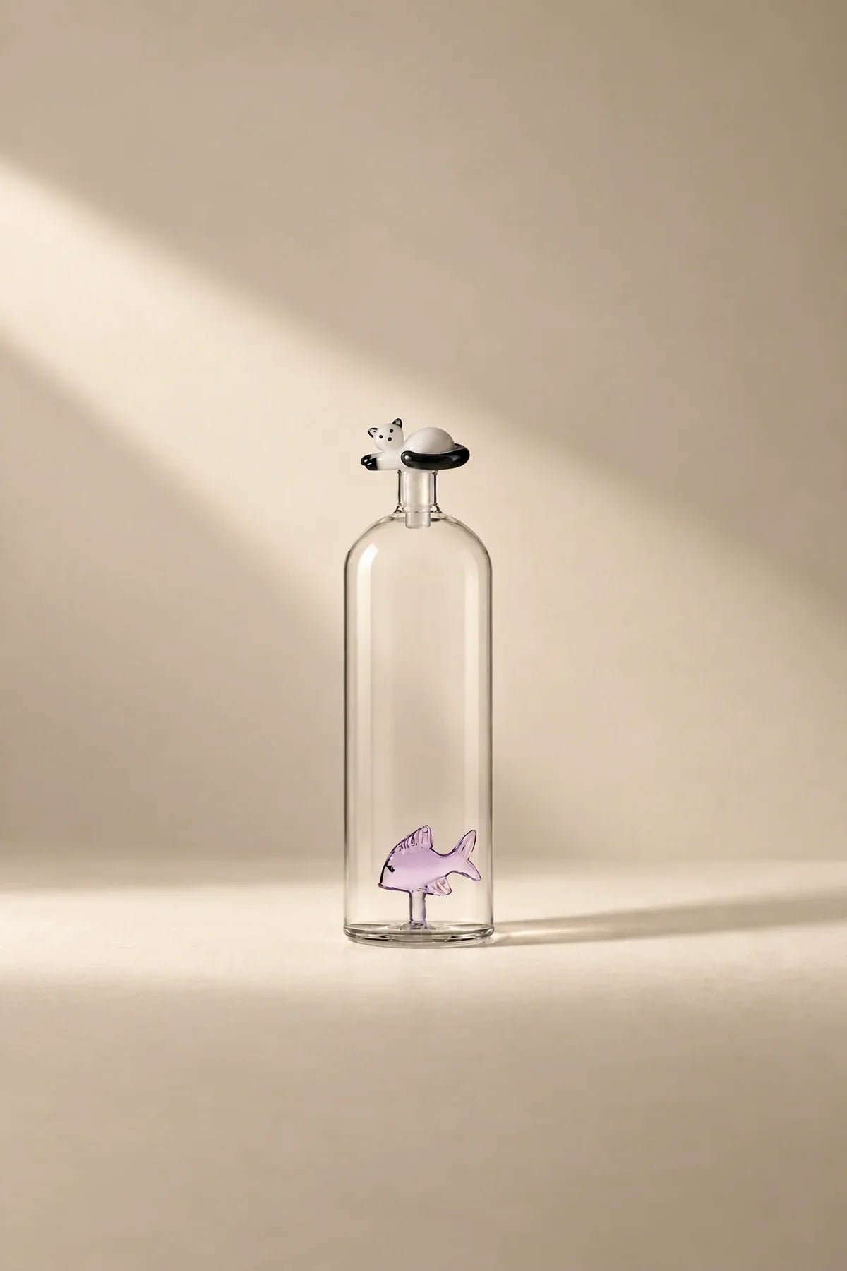 Hidden Oasis Clear Glass Water Carafe