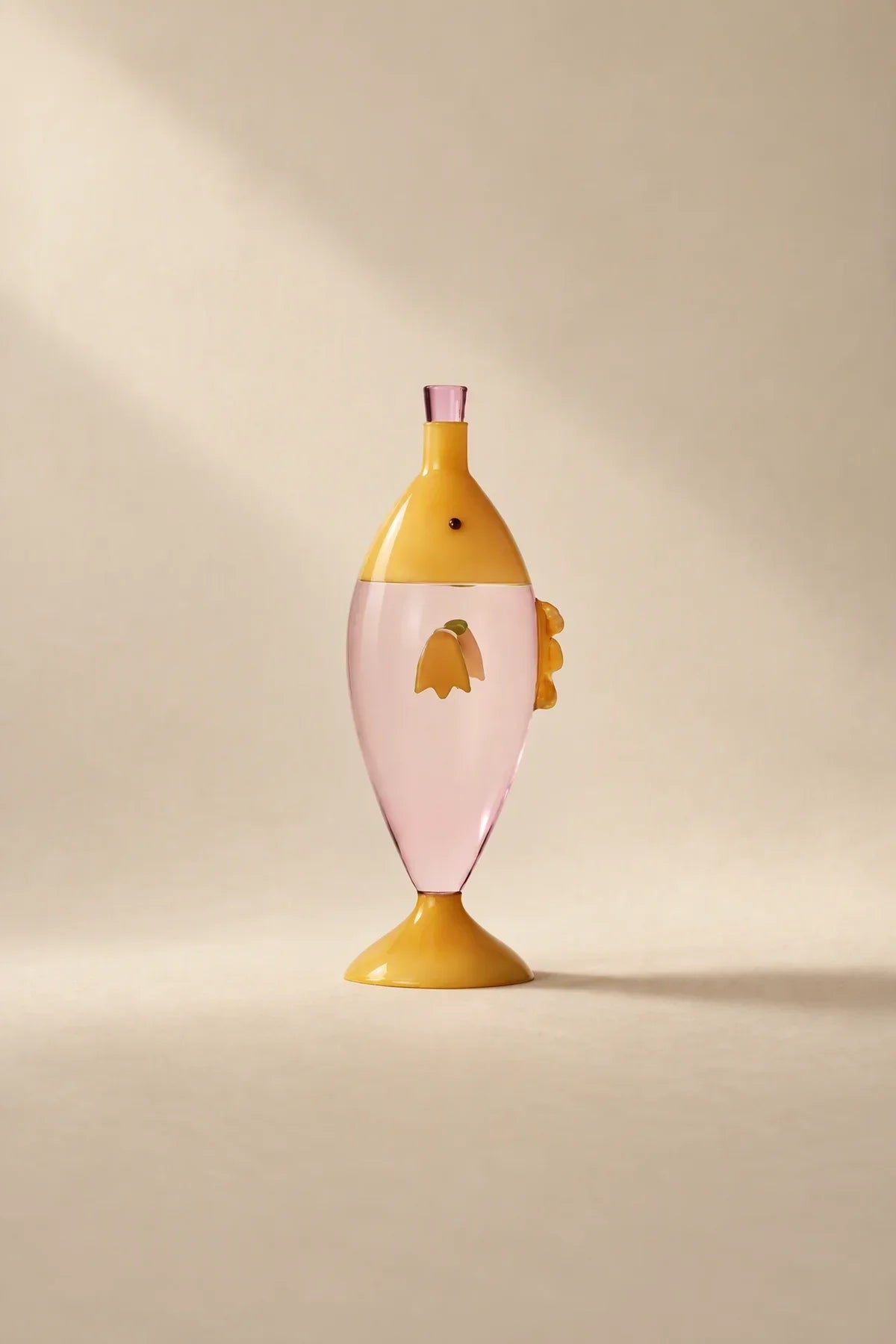Hidden Oasis Clear Glass Water Carafe