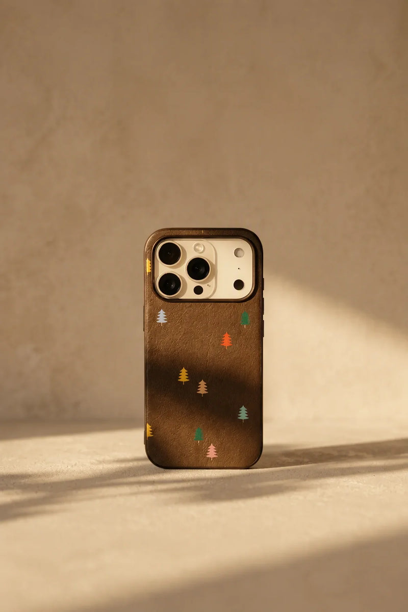 Silent Night Forest iPhone Case