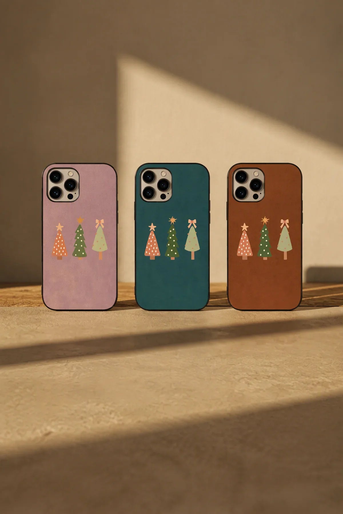 Winter Grove Red Phone Case