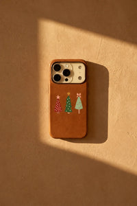 Winter Grove Red Phone Case