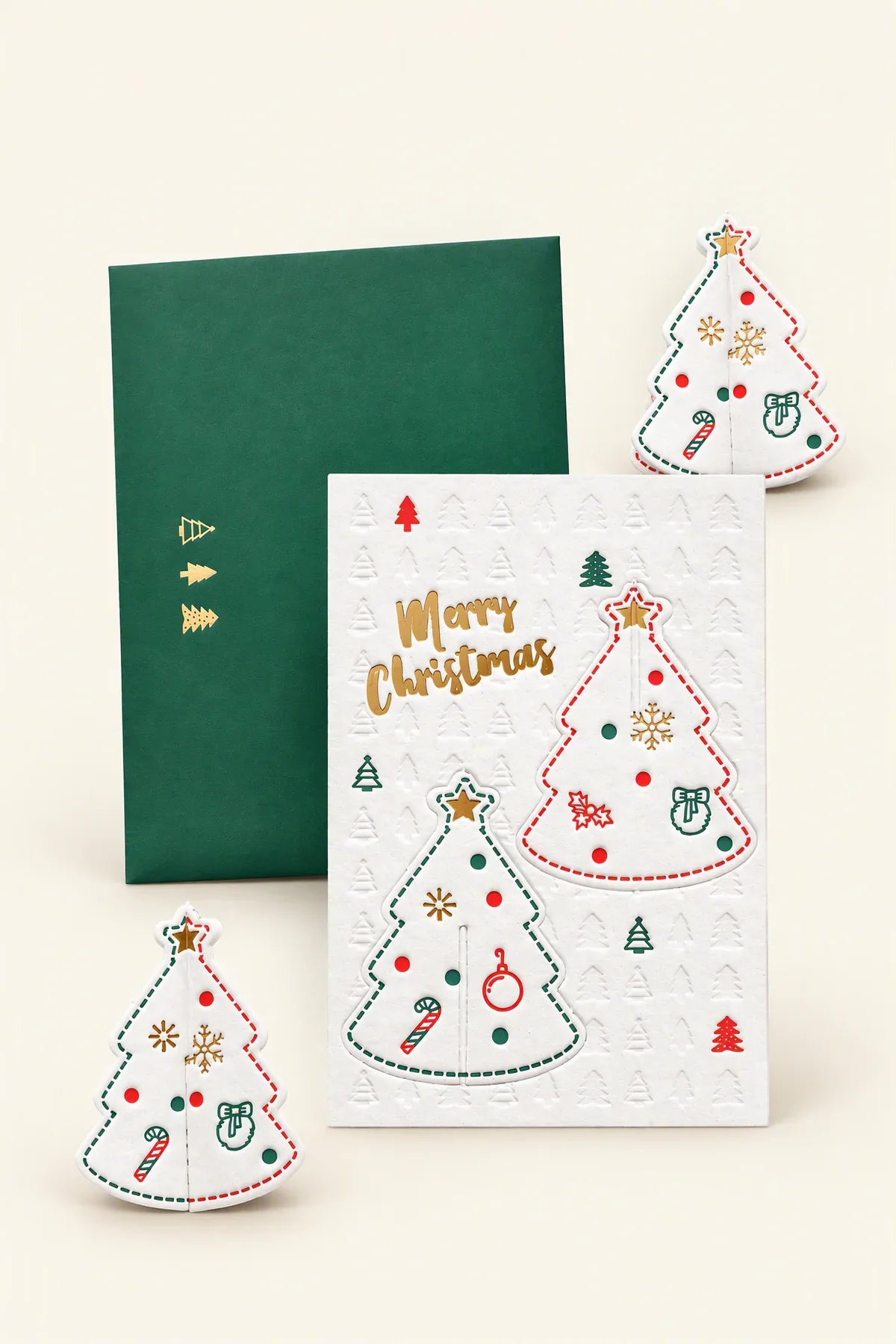 Paper Forest Ivory Letterpress Greeting Card