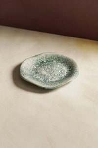 First Frost Blue-Green Ceramic Coffee Cup Set