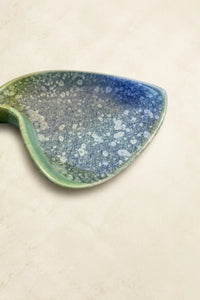Dawn Frost Pink-Yellow Ceramic Lidded Bowl
