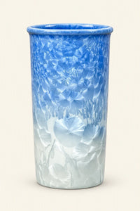 Frost Bloom Pastel Gradient Ceramic Tumbler