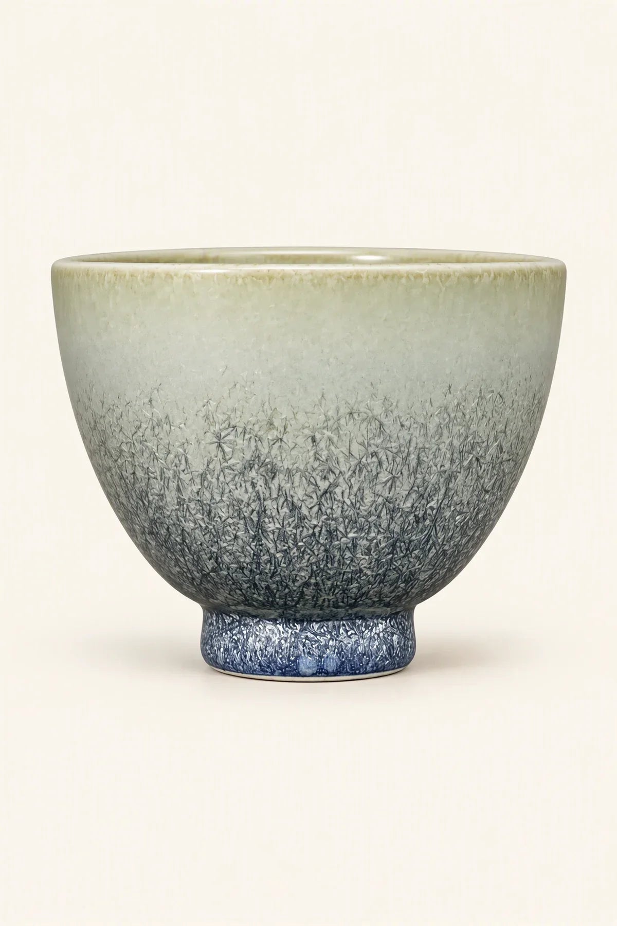 Frost Garden Blue-Green Ceramic Tea Set