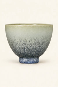 Frost Garden Blue-Green Ceramic Tea Set