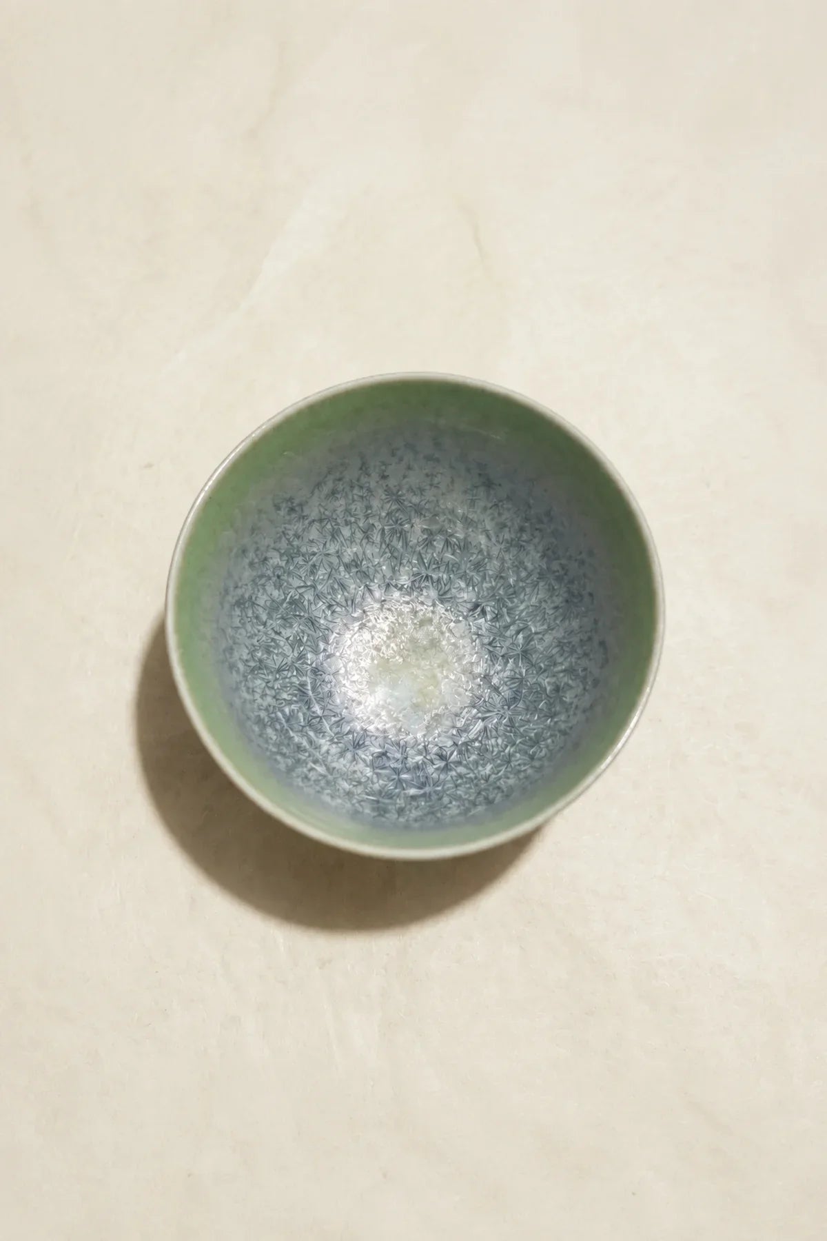 Frost Garden Blue-Green Ceramic Tea Set