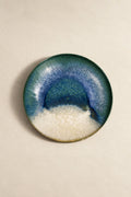 Khingan Night Blue-Green Ceramic Serving Plate