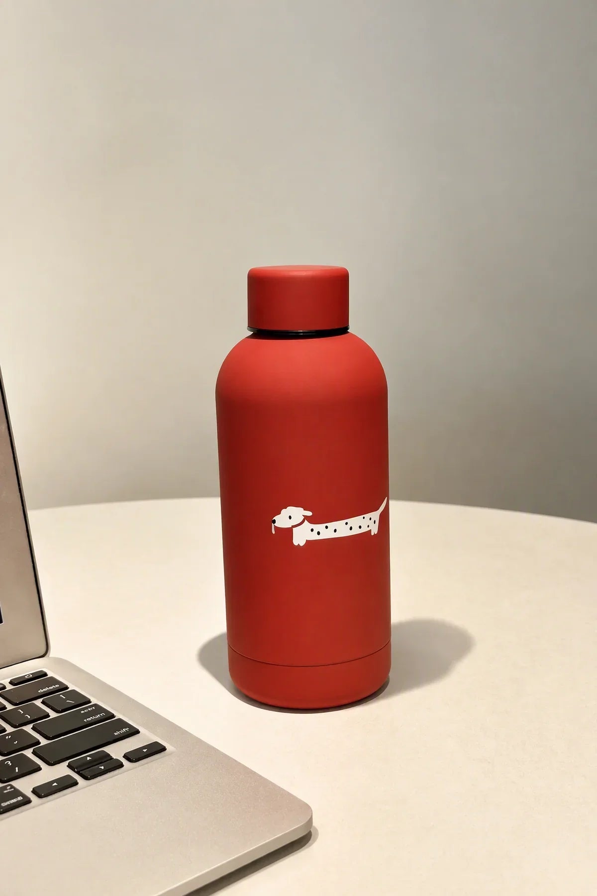 Long Walk Red Stainless Steel Water Bottle