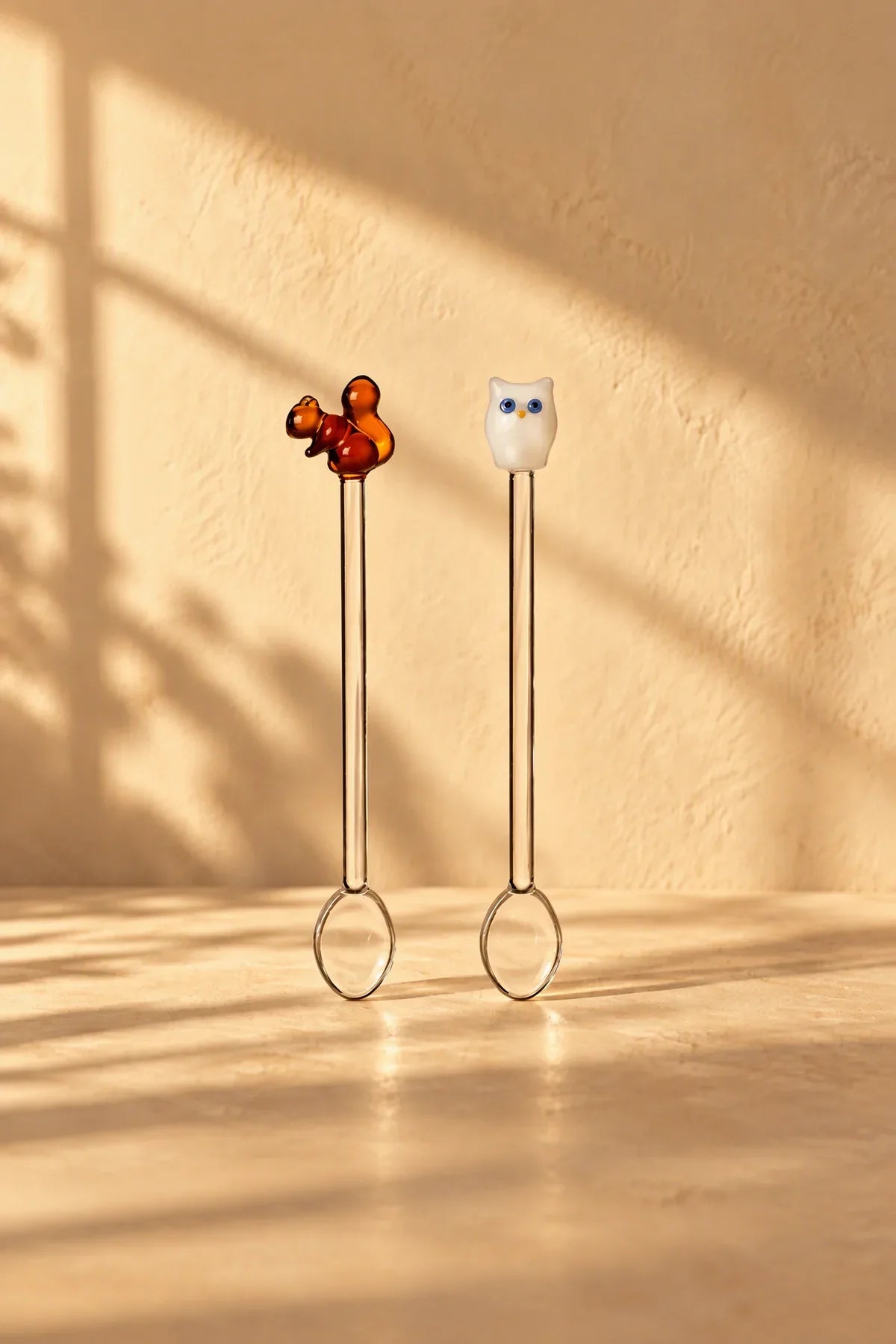 Storybook Garden Multicolor Borosilicate Glass Stirring Spoon