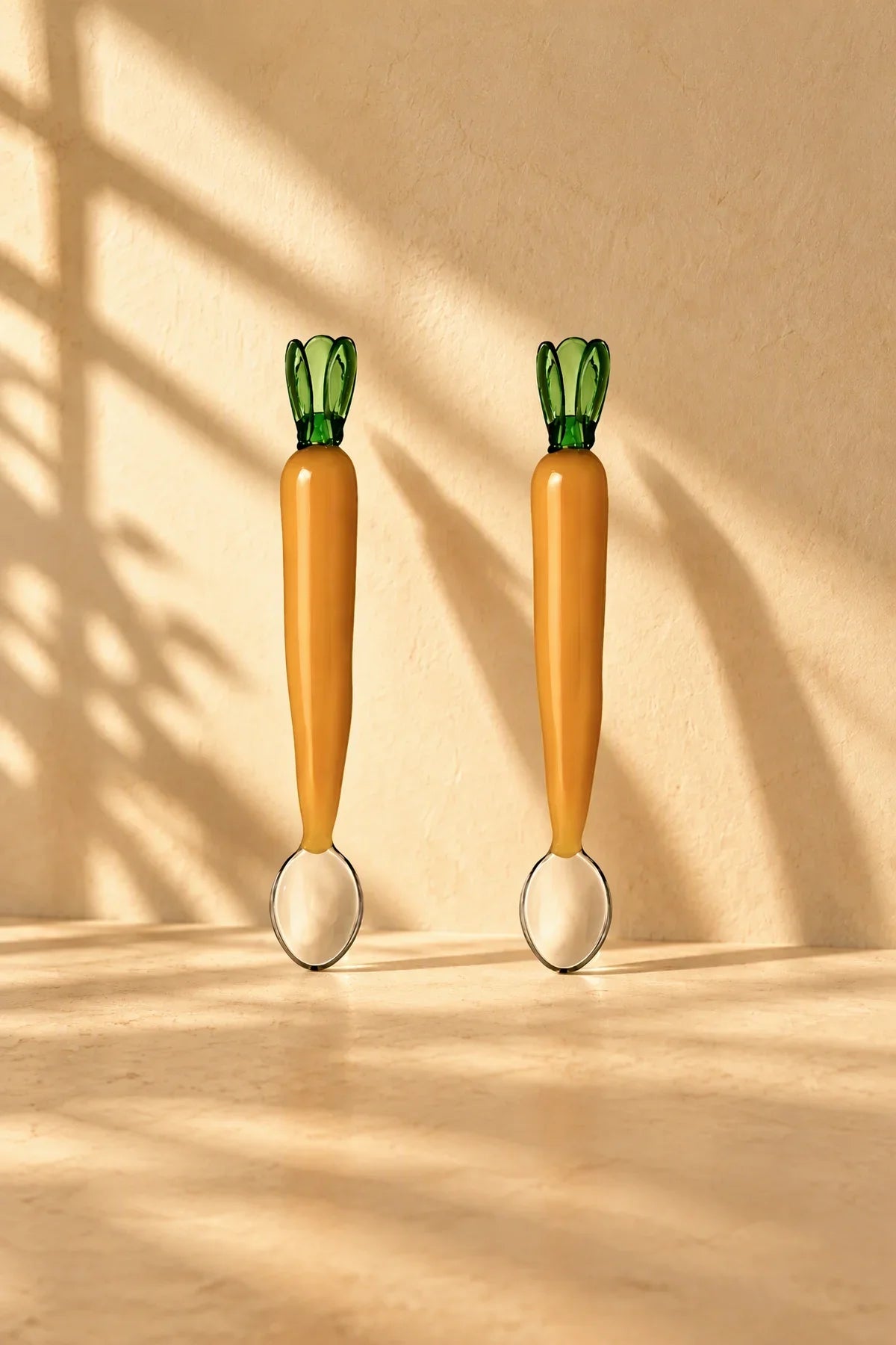Storybook Garden Multicolor Borosilicate Glass Stirring Spoon