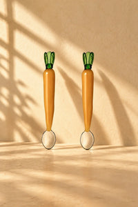 Storybook Garden Multicolor Borosilicate Glass Stirring Spoon