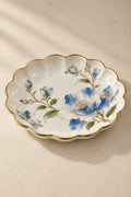 Still Current Sage Glass Serving Bowl
