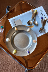 Beachcomber Matte Stainless Steel Plate