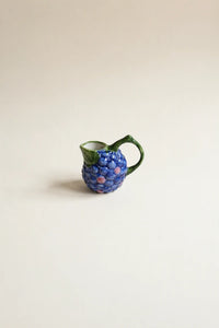 Wild Bramble White Ceramic Teapot