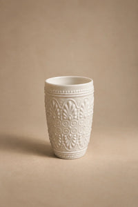Garden Border Lavender Glass Flower Vase