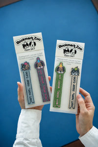 Pet Parade Multi-Color Embroidered Felt Bookmark