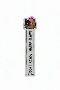 Pet Parade Multi-Color Embroidered Felt Bookmark