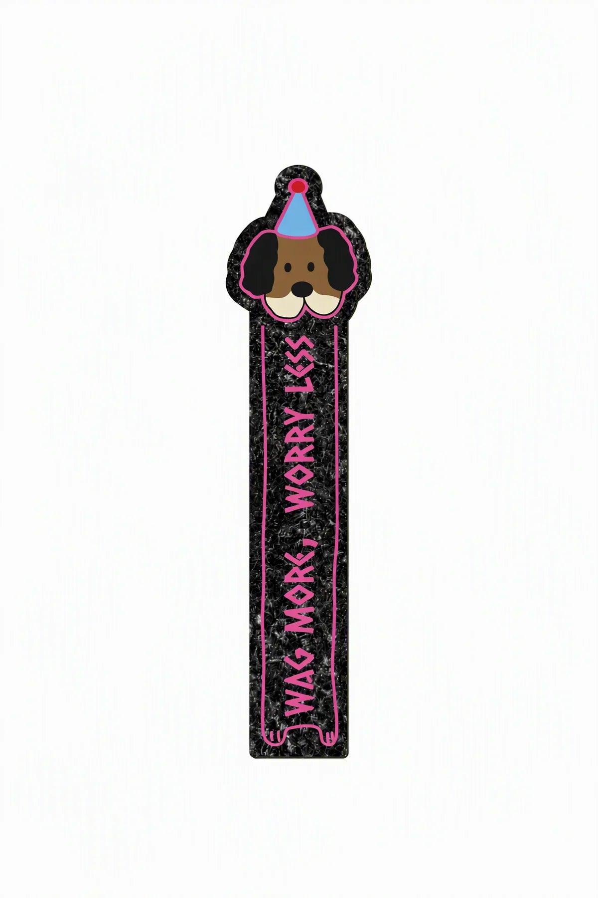 Pet Parade Multi-Color Embroidered Felt Bookmark