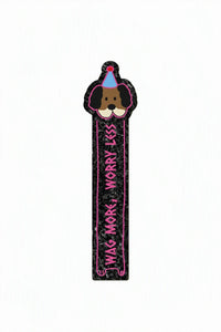 Pet Parade Multi-Color Embroidered Felt Bookmark
