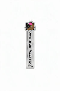 Pet Parade Multi-Color Embroidered Felt Bookmark
