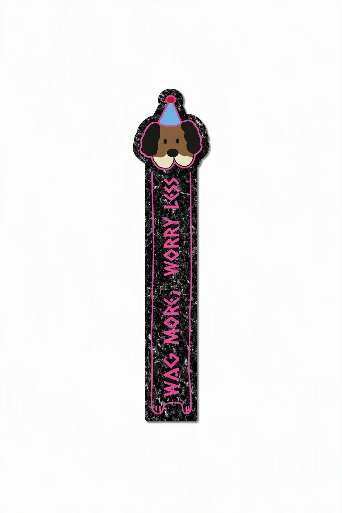 Pet Parade Multi-Color Embroidered Felt Bookmark