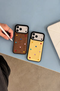 Buckle Up Tonal Leather-Look Phone Case