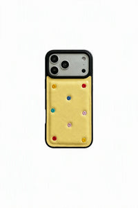 Buckle Up Tonal Leather-Look Phone Case