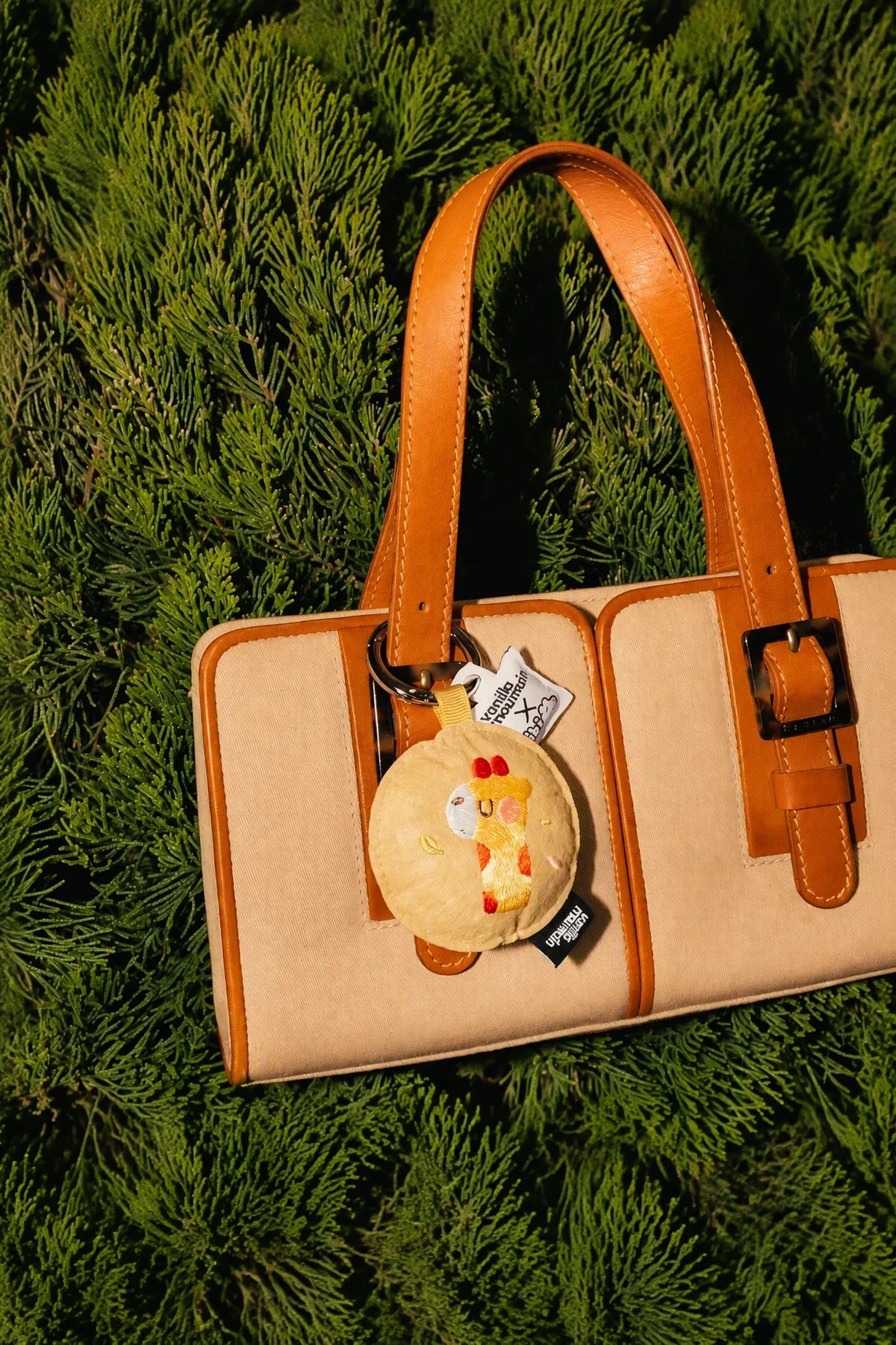 Little Moment Multi-Color Felt Bag Charm