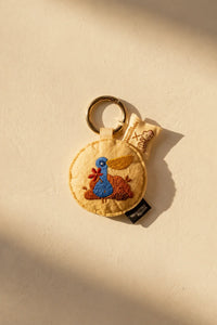 Little Moment Multi-Color Felt Bag Charm