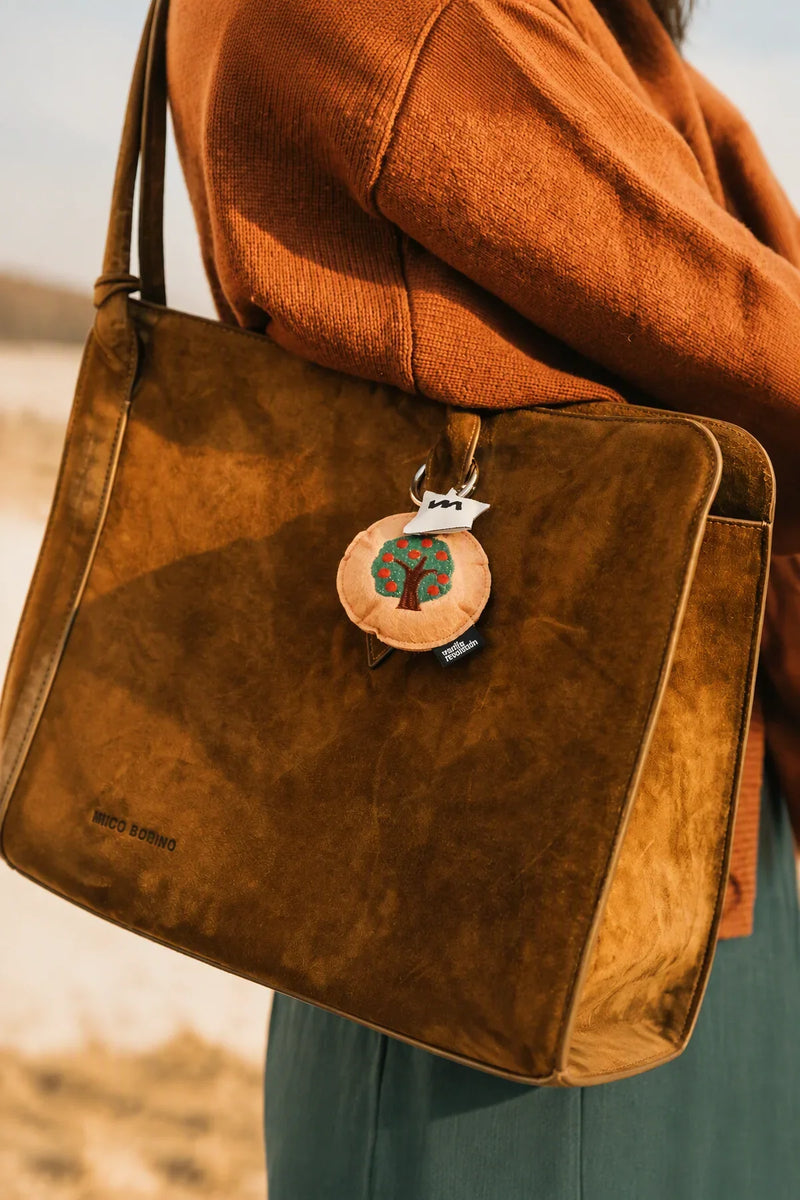 Pastoral Poem Multi-Tone Felt Bag Charm