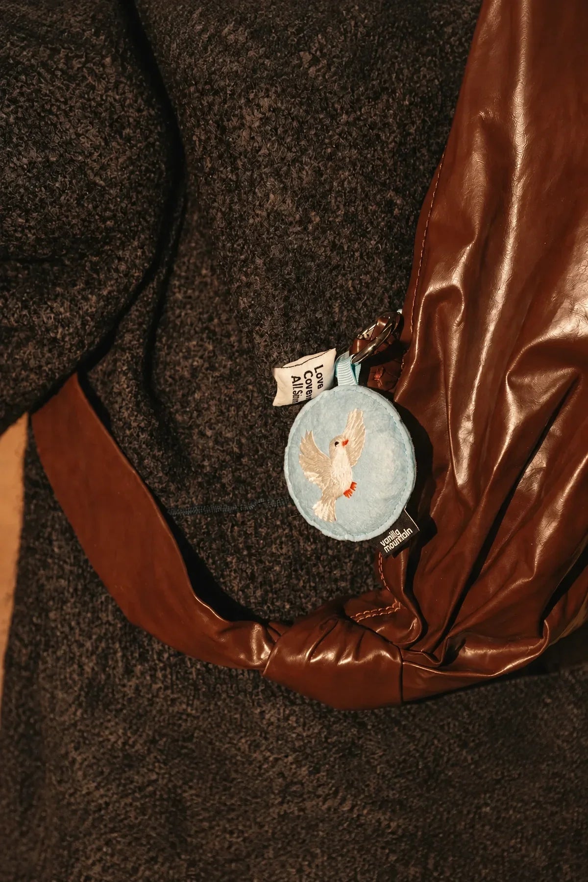 Pastoral Poem Multi-Tone Felt Bag Charm