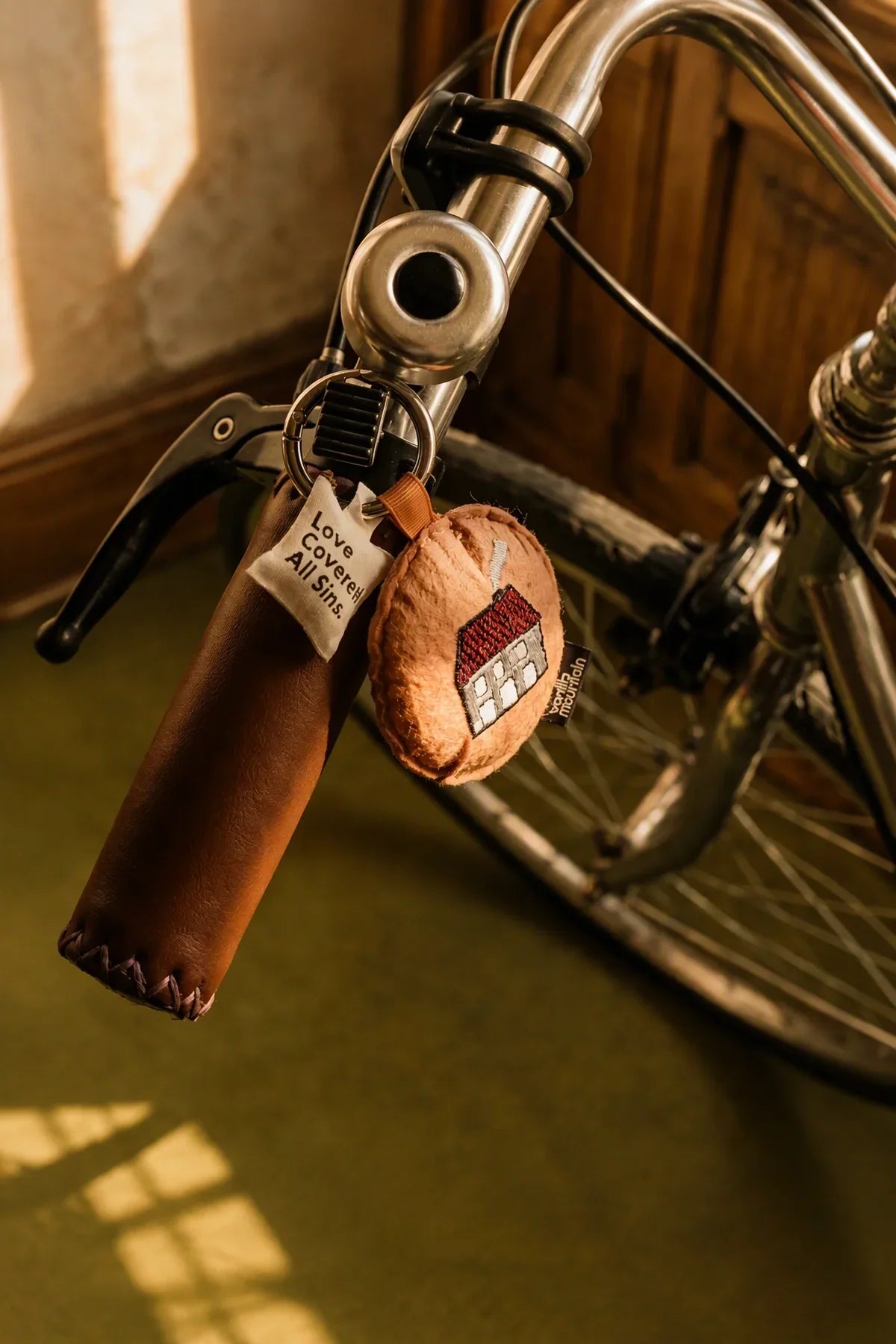 Pastoral Poem Multi-Tone Felt Bag Charm