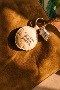 Pastoral Poem Multi-Tone Felt Bag Charm
