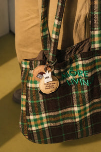 Pastoral Poem Multi-Tone Felt Bag Charm