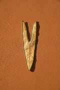 Greenhouse Note Embroidered Organza Bookmark