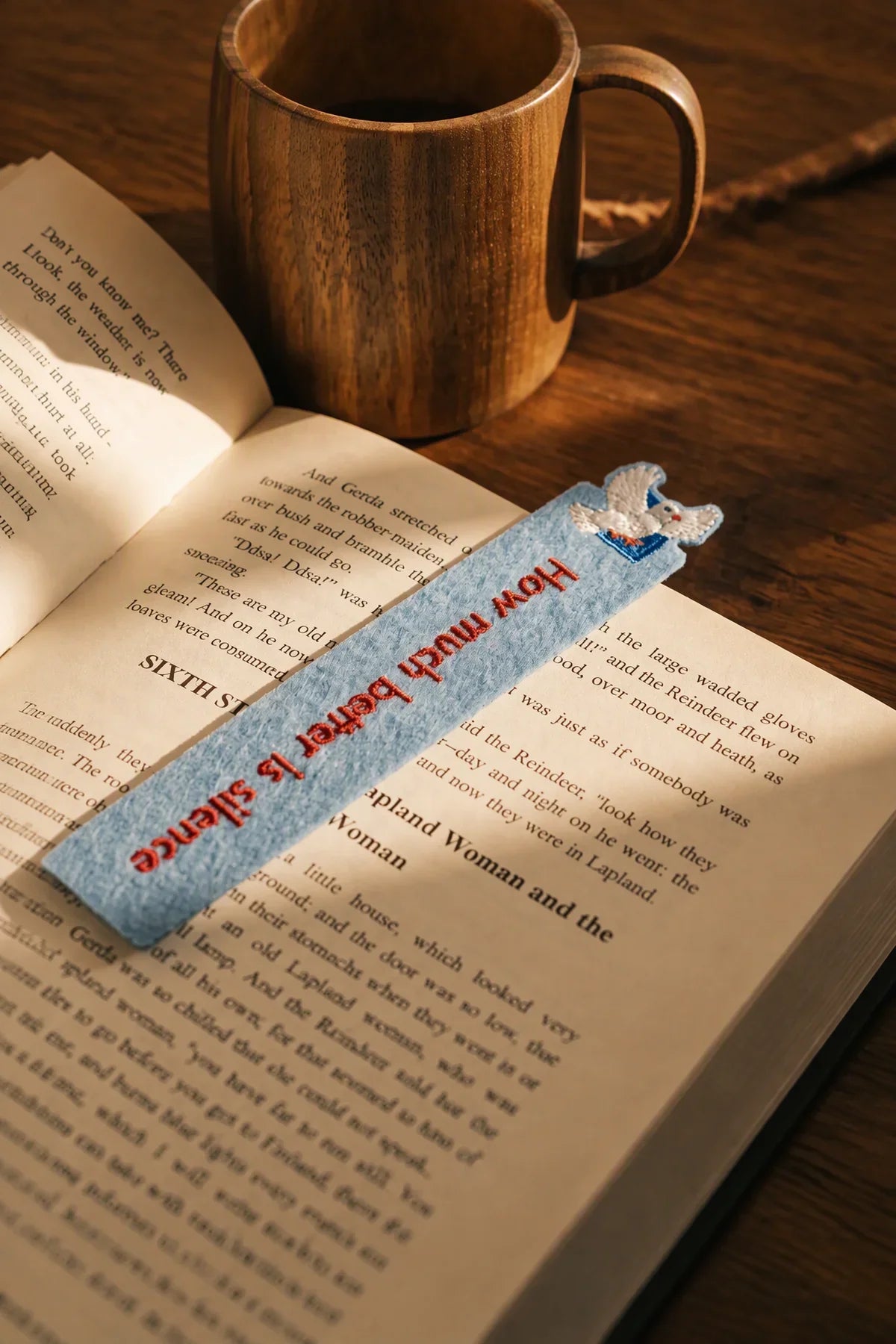 Storybook Wisdom Multi-Color Felt Bookmark