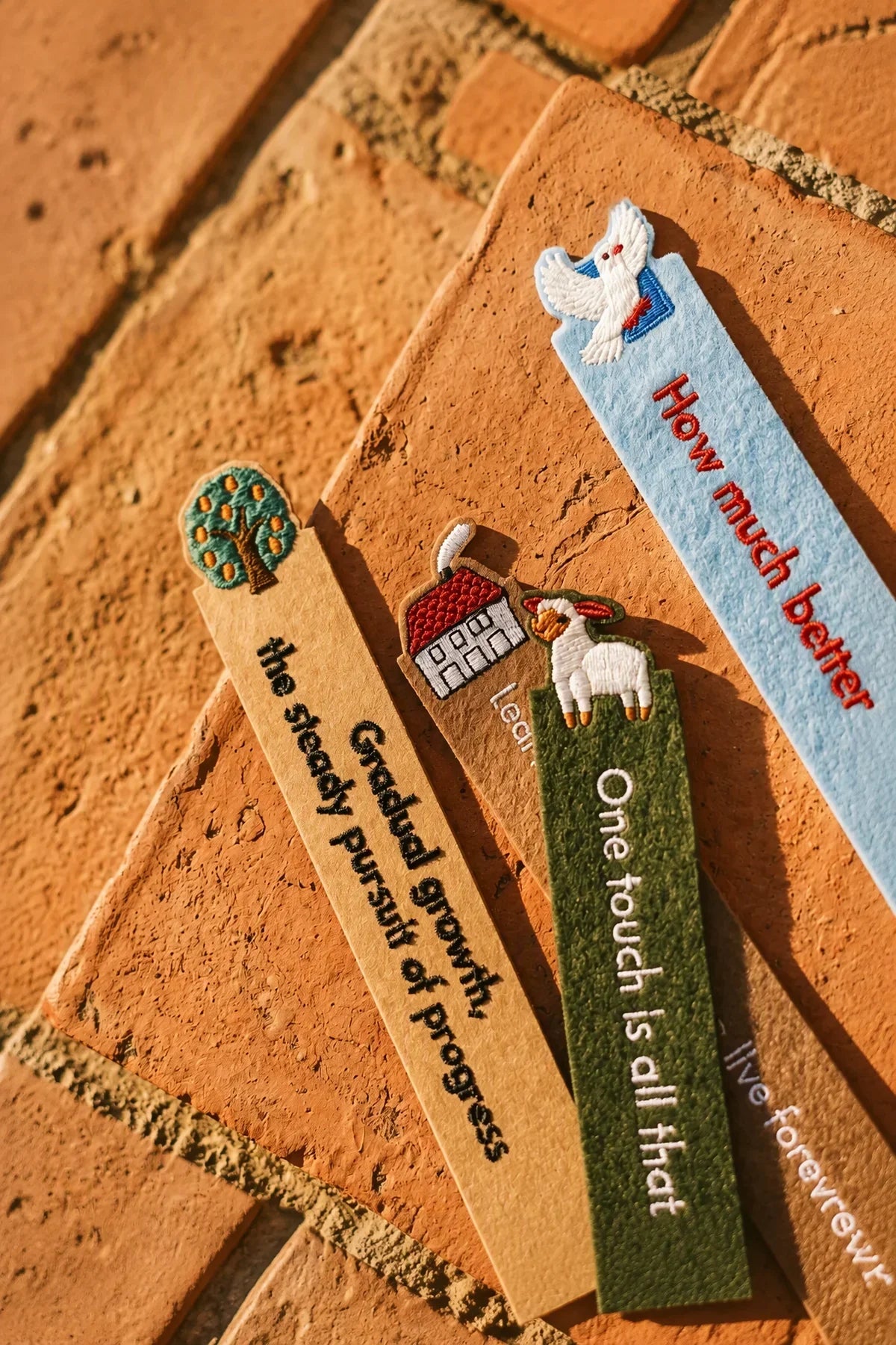 Storybook Wisdom Multi-Color Felt Bookmark