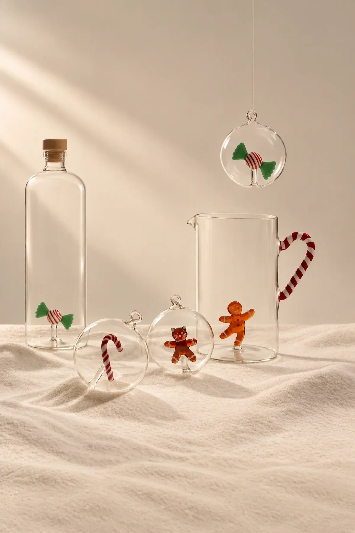 Confectionary Dream Multi-Color Glass Glassware Collection