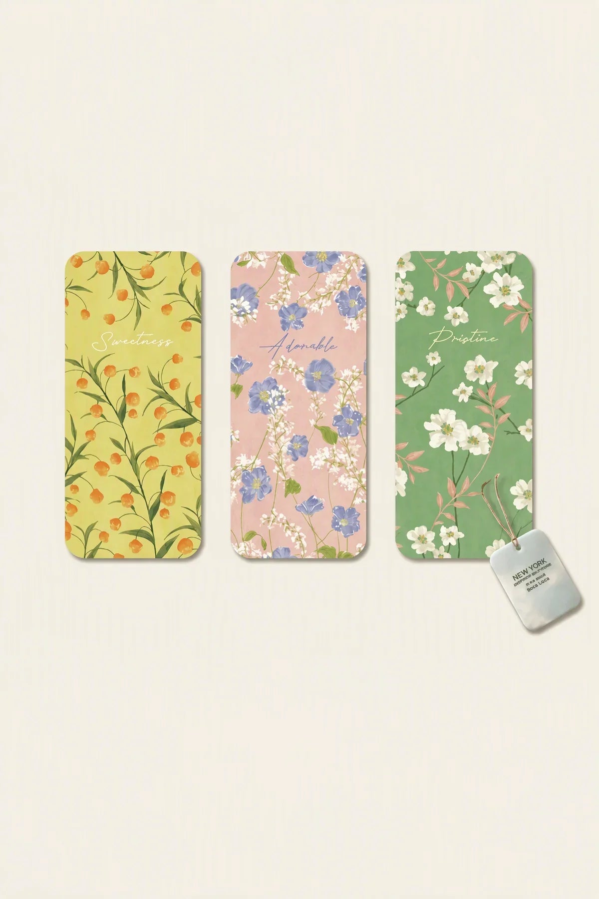 Meadow Hour Botanical Acrylic Bookmark Set