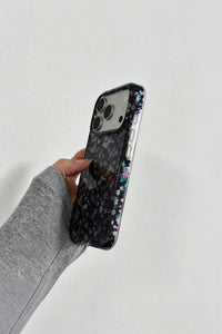 Stardust Meadow Dark Floral Phone Case