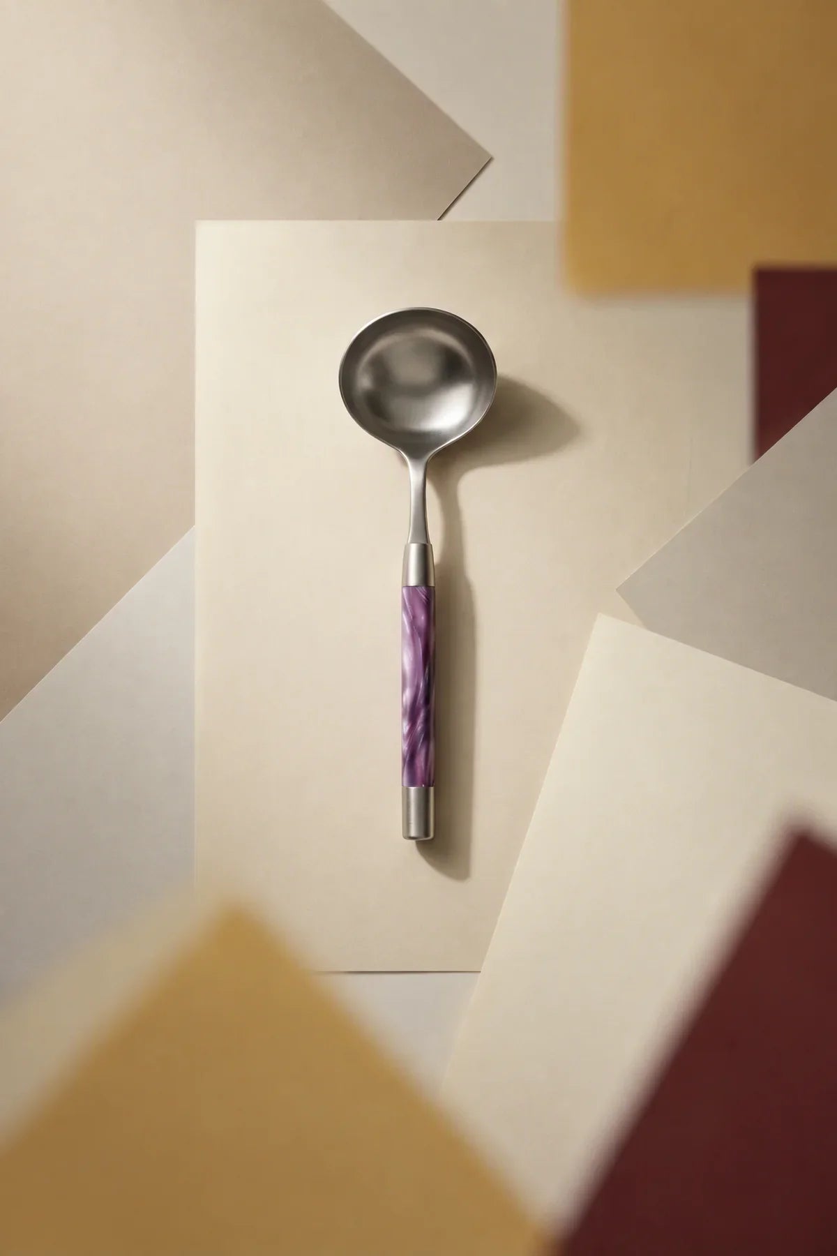 Sorbet Swirl Pink Resin Cutlery
