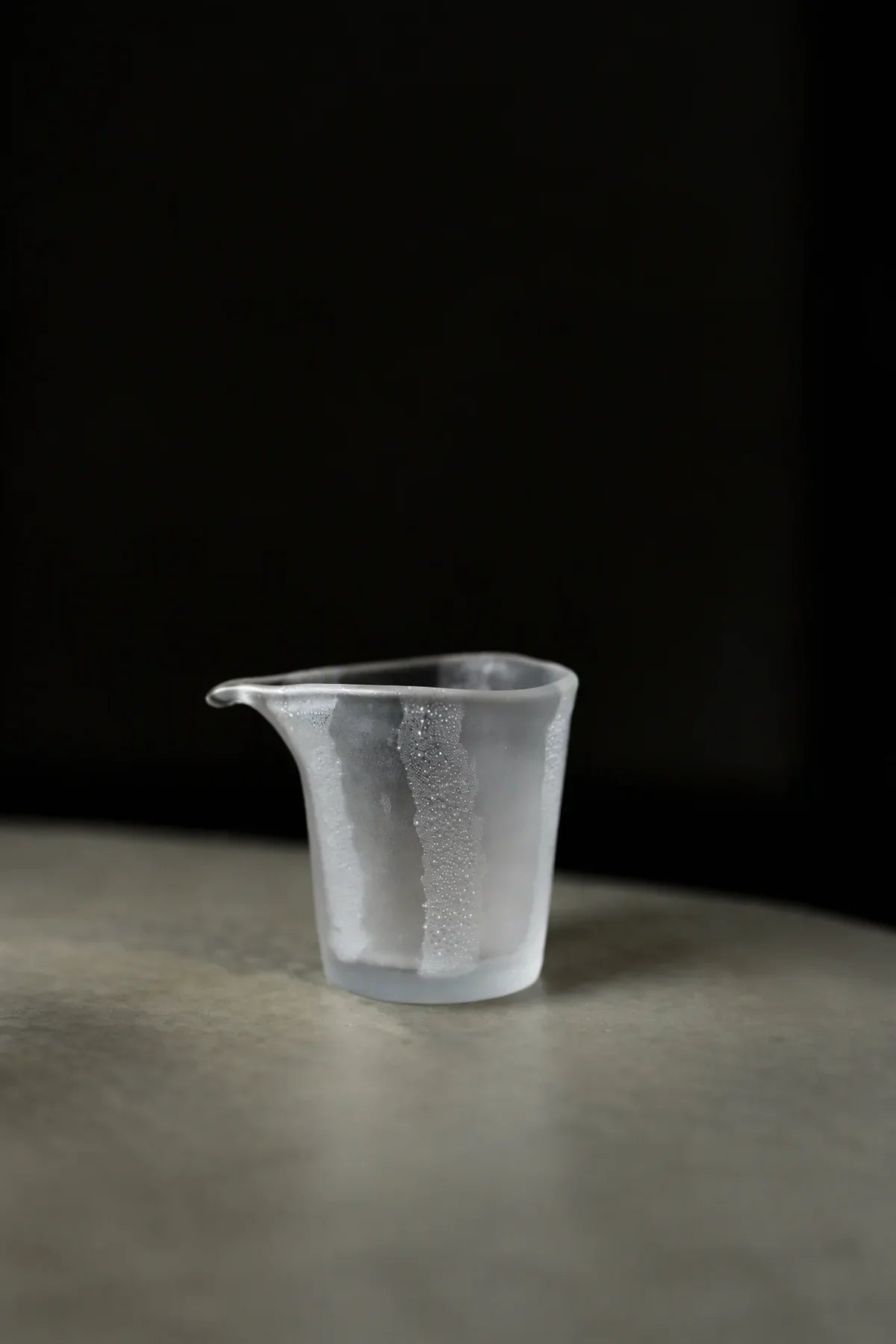 Cloud Pour Frosted Glass Tea Pitcher